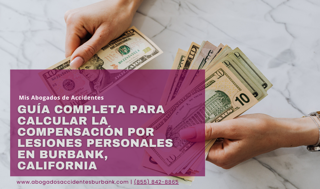 cómo calcular compensación por lesiones Burbank