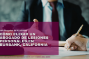 abogado lesiones tarifa contingencia Burbank