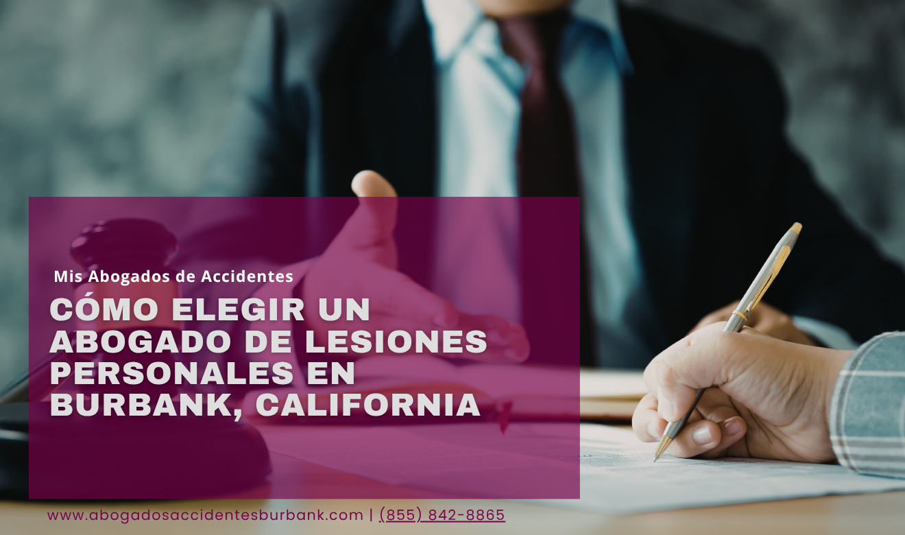 abogado lesiones tarifa contingencia Burbank